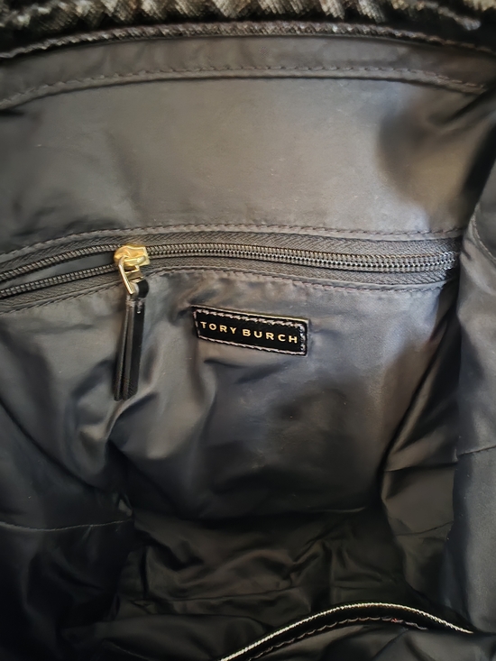Tory Burch Black Nylon Backpack - Sleek Everyday Bag main image 6